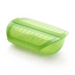 Estuche de vapor 3-4 pers. con bandeja verde