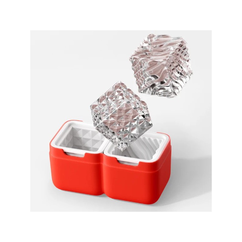 Luxe moldes de hielo (2x) Zoku