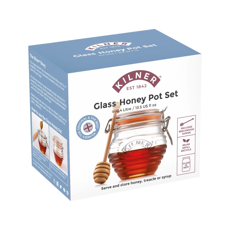 Tarro de Miel Kilner® con Cuchara, foto 2