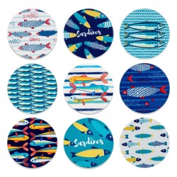 Posavasos sardinas