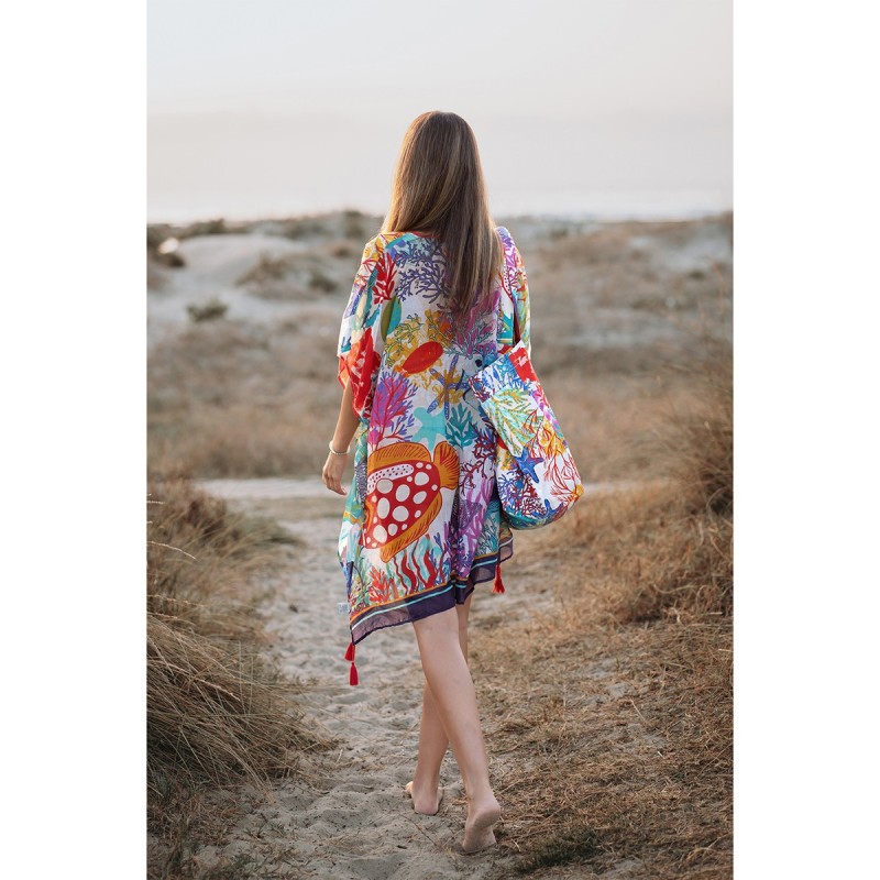 Poncho coral, foto 2
