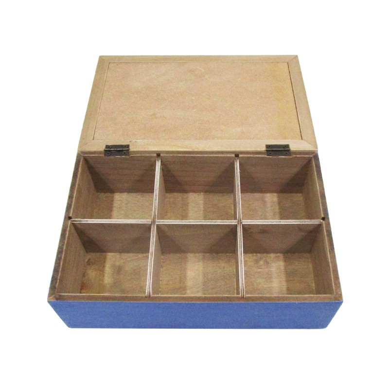 Caja de te marina 6 compartimentos, foto 2