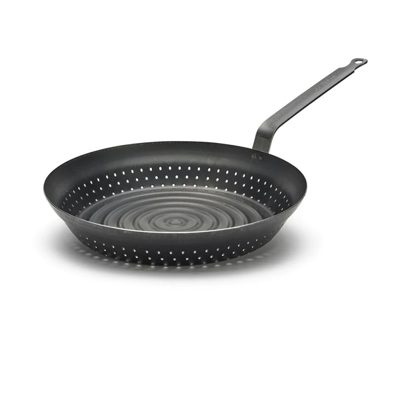 Sarten de hierro para asar castañas De Buyer