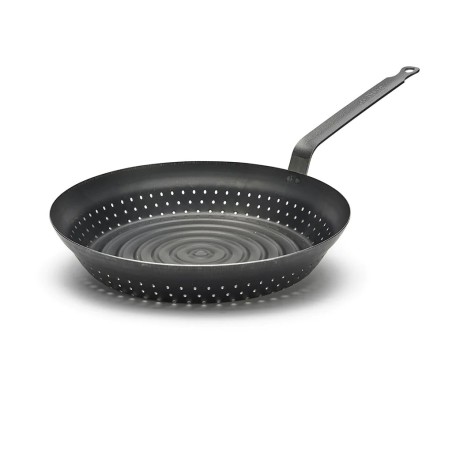 Sarten de hierro para asar castañas De Buyer