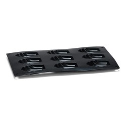 Molde 9 madeleines silicona Patisse