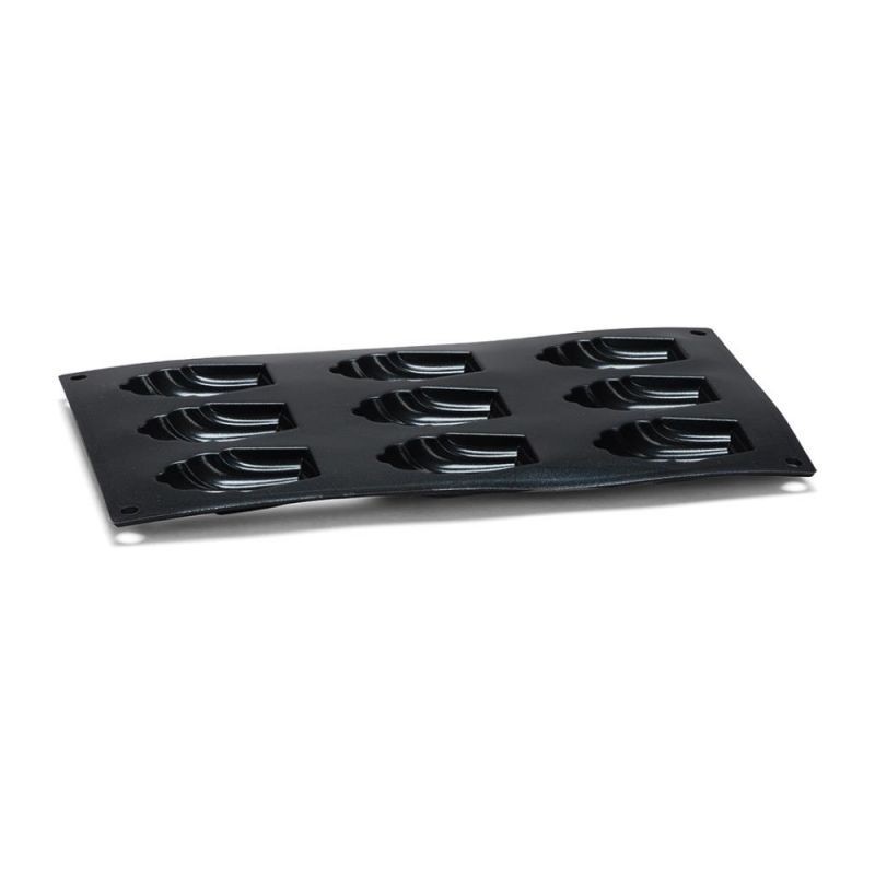 Molde 9 madeleines silicona Patisse