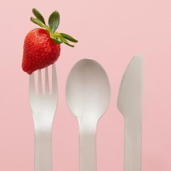 Set cubiertos  viaje- rosa Zoku