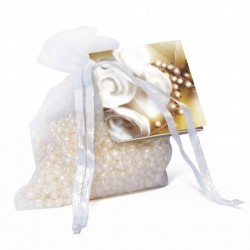 Mini resinas flor blanca | Things