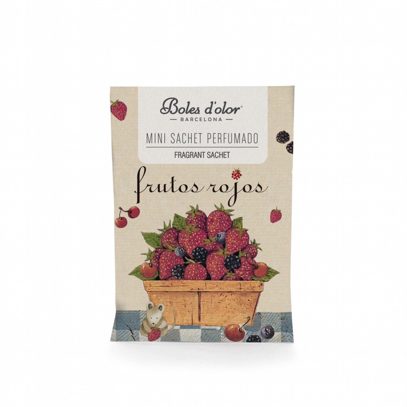 Mini sachet perfumado frutos rojos