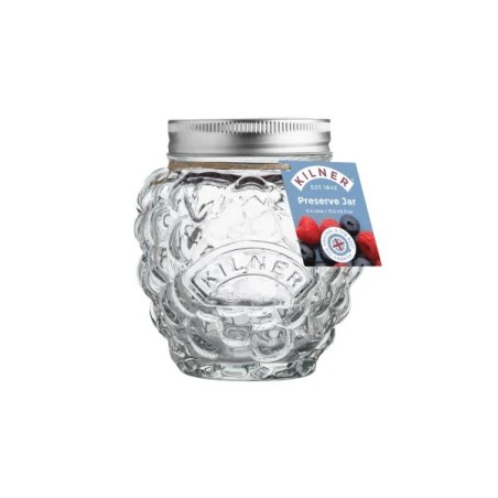 Tarro de vidrio mermelada frutos rojos 0.4L