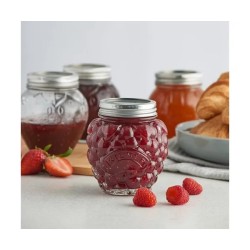 Tarro de vidrio mermelada frutos rojos 0.4L, foto 3
