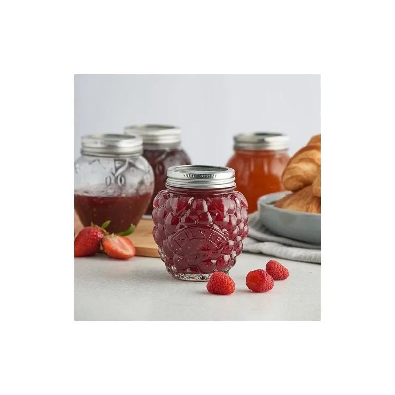 Tarro de vidrio mermelada frutos rojos 0.4L, foto 3