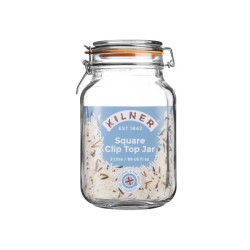Tarro de conserva con clip cuadrado Kilner® 1,5L, foto 2
