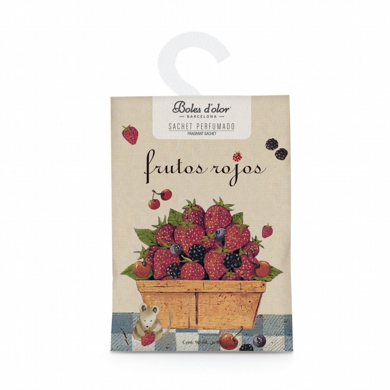 Sachet perfumado frutos rojos