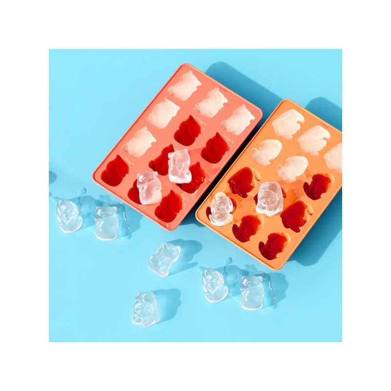Perros y gatos moldes de hielo (2x ) Zoku | Things