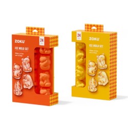 Perros y gatos moldes de hielo (2x ) Zoku