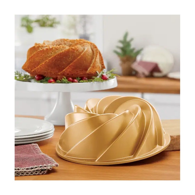 Nordic Ware Heritage dorado, foto 3