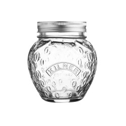 Tarro de vidrio mermelada fresa 0.4L
