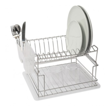Escurreplatos doble Duett inox