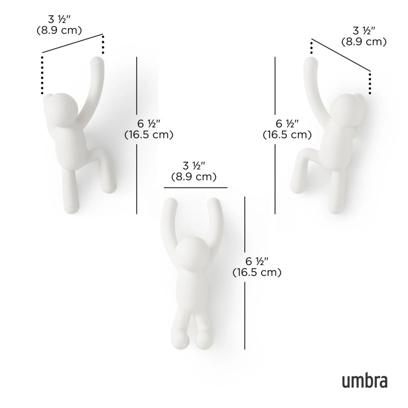 Buddy  (3x) perchero Umbra | Things