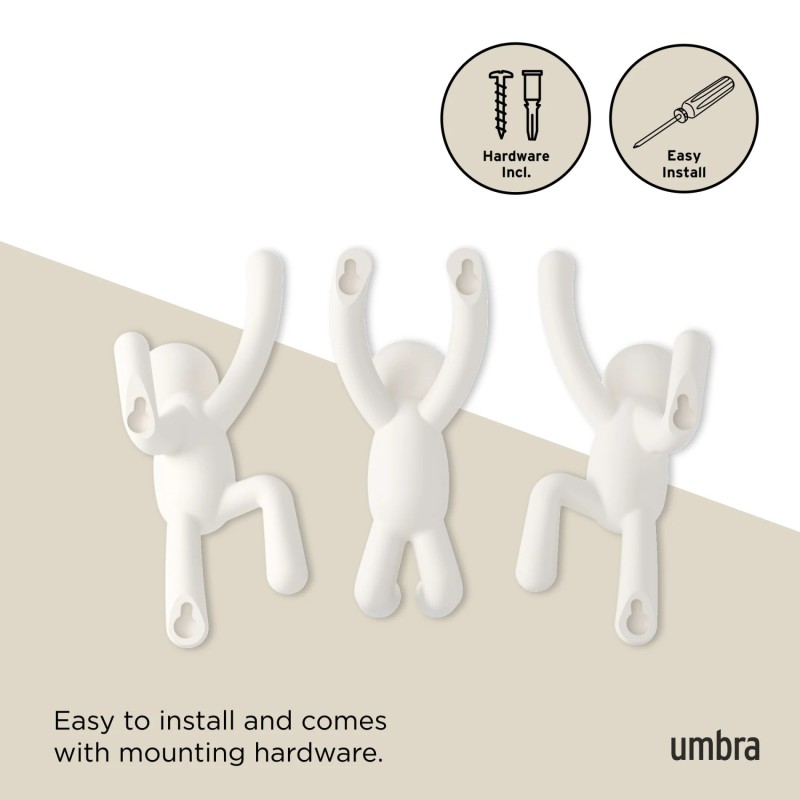 Buddy  (3x) perchero Umbra | Things