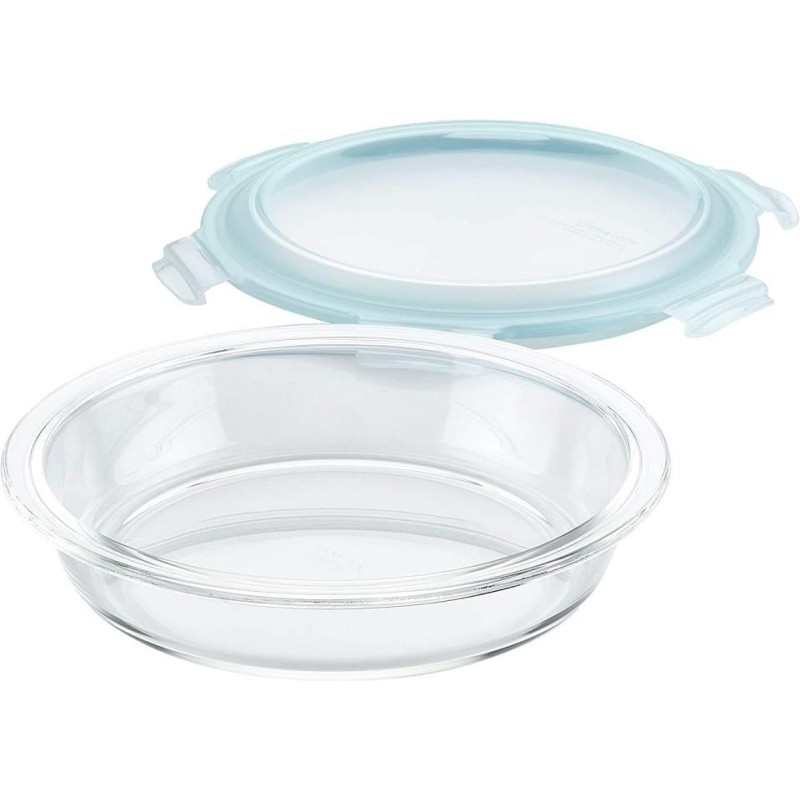Hermético Lock & Lock borosilicato redondo 21 cm.