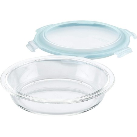 Hermético Lock & Lock borosilicato redondo 21 cm.