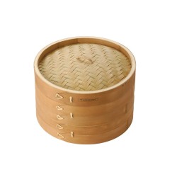 Vaporera bambú 20 cm. Typhoon