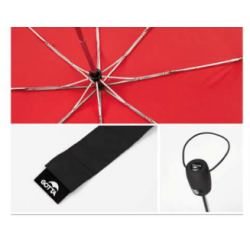 Paraguas plegable negro Gotta by Ezpeleta