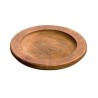 Bajo plato nogal  24 cm   Lodge