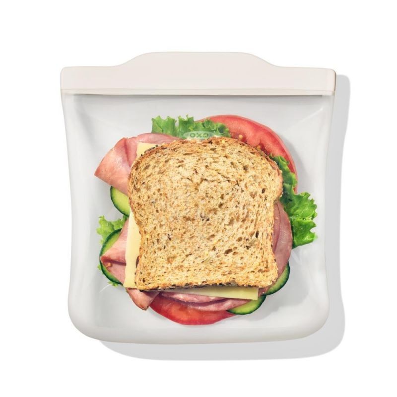 Bolsa reusable de silicona Oxo 830 ml.