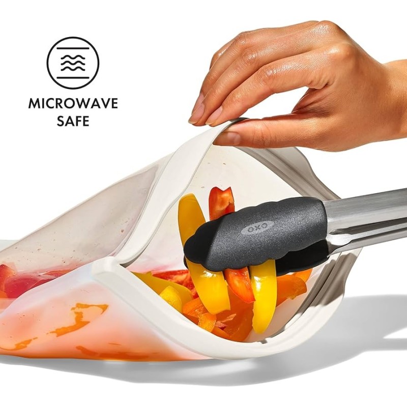 Bolsa reusable de silicona Oxo 830 ml. | Things