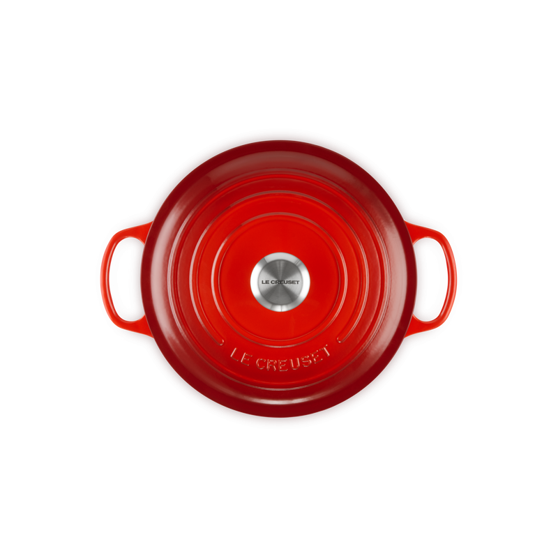 Cocotte cereza redonda de hierro fundido Le Creuset | Things