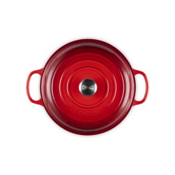 Cacerola baja de hierro fundido