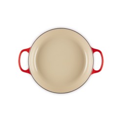 Cacerola baja de hierro fundido