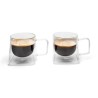 Taza doble pared vidrio Café Otto, 2 piezas