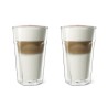 Vaso doble pared vidrio Latte, 2 piezas