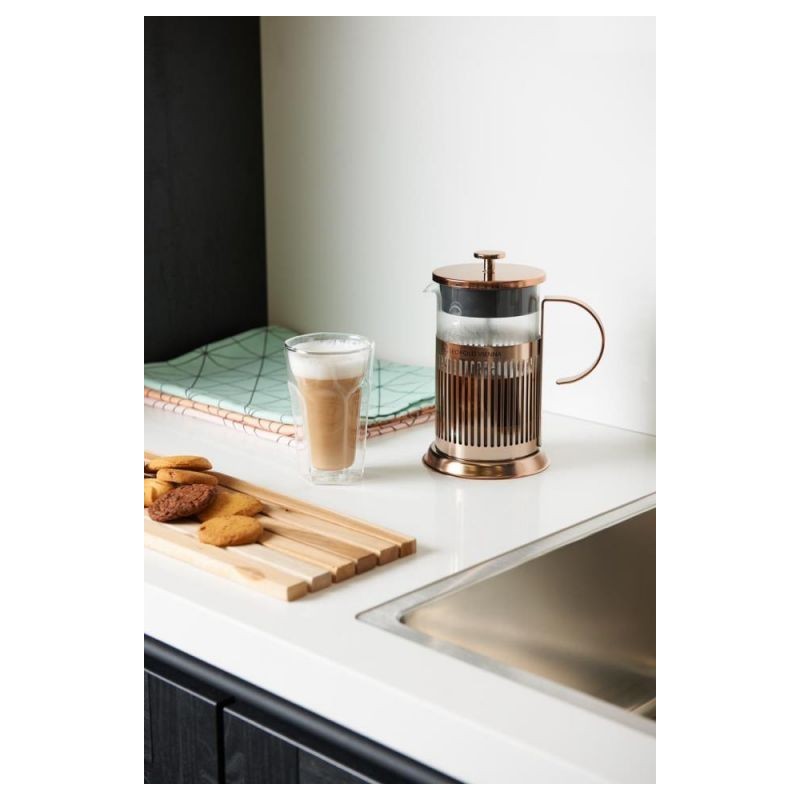 Vaso doble pared vidrio Latte, 2 piezas | Things