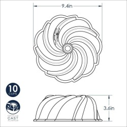 Nordic Ware Swirl Pan, foto 3