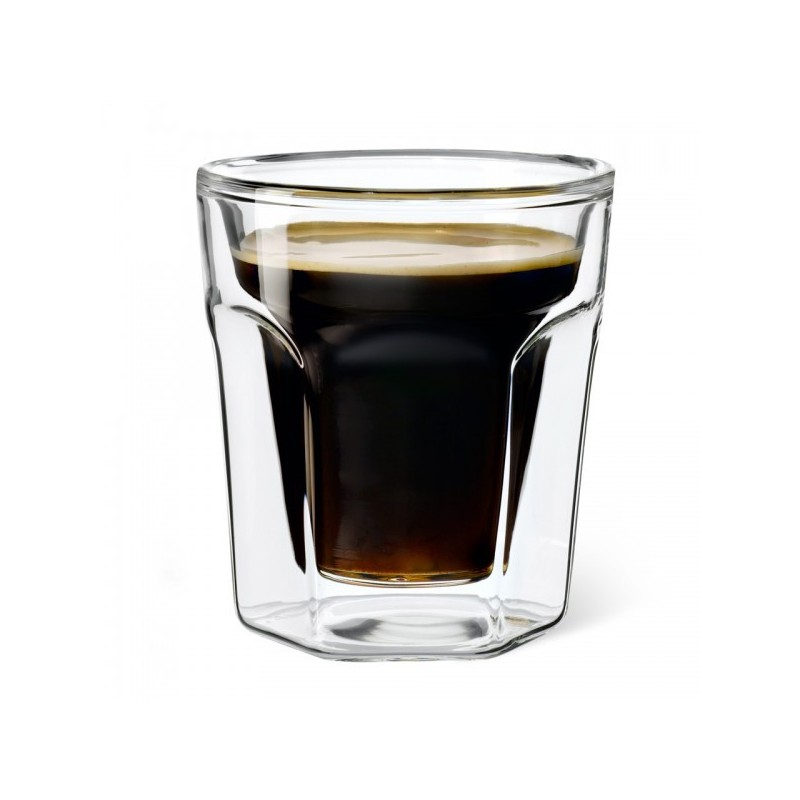 Vaso doble pared vidrio Expresso, 2 piezas | Things