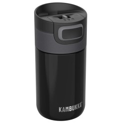 Termo Kambukka Etna 300 ml Pitch Black negro, vista lateral