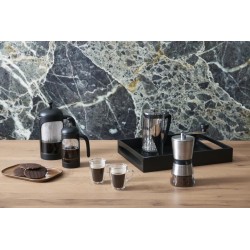 Taza doble pared vidrio Espresso, 2 piezas