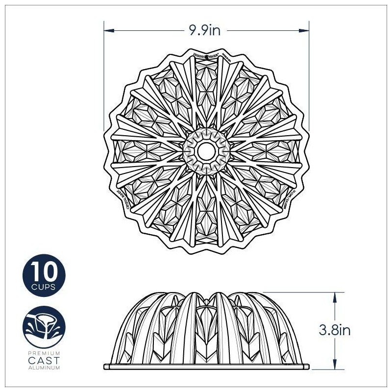 Nordic Ware Cut Crystal  Pan | Things
