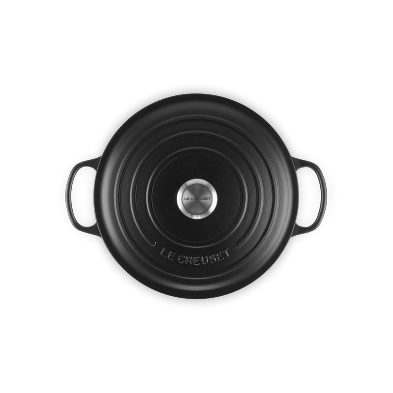 Cocotte negra redonda de hierro fundido Le Creuset | Things