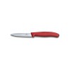 Cuchillo mondador Swiss Classic rojo 8 cm.