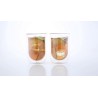 Vaso doble pared 400 ml., 2 piezas