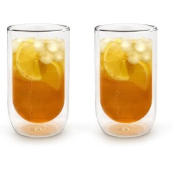 Vaso doble pared 400 ml., 2 piezas