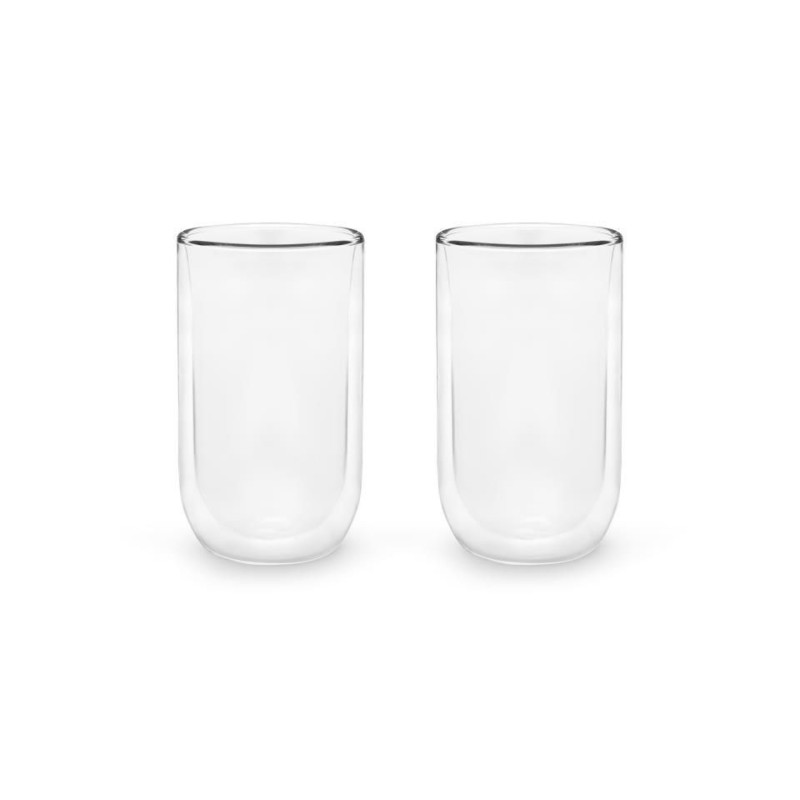Vaso doble pared 400 ml., 2 piezas