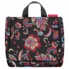 Neceser de colgar XL Reisenthel Paisley negro