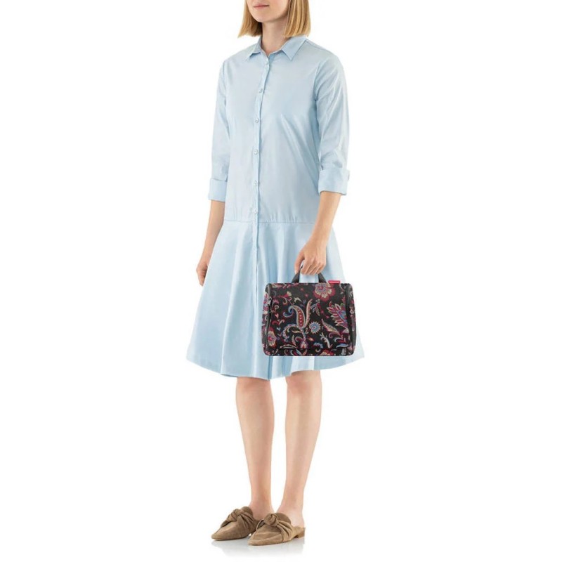 Neceser de colgar XL Reisenthel Paisley negro | Things